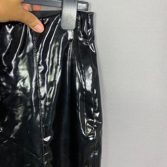 BLANKNYC Faux Patent Leather Leggings In Dominatrix Size 31 - Picture 11 of 14